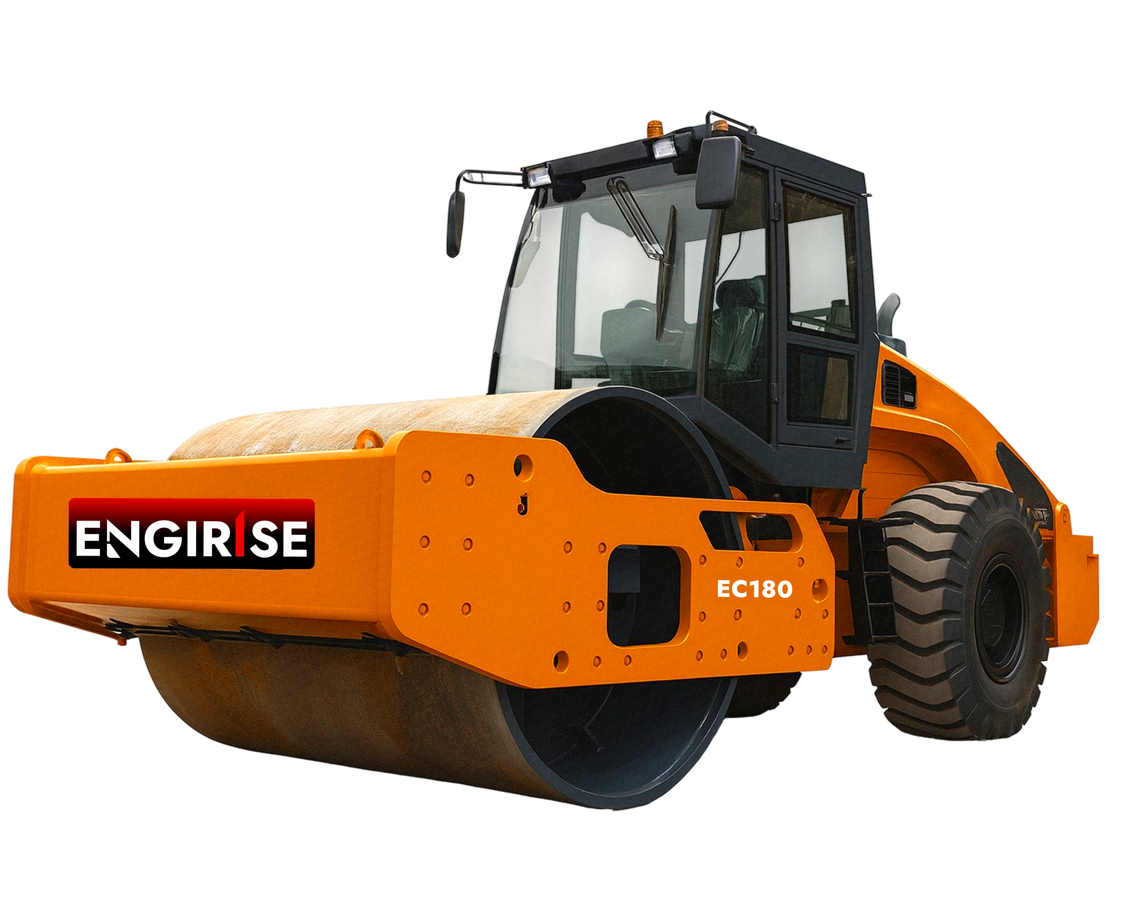 EC180 road roller
